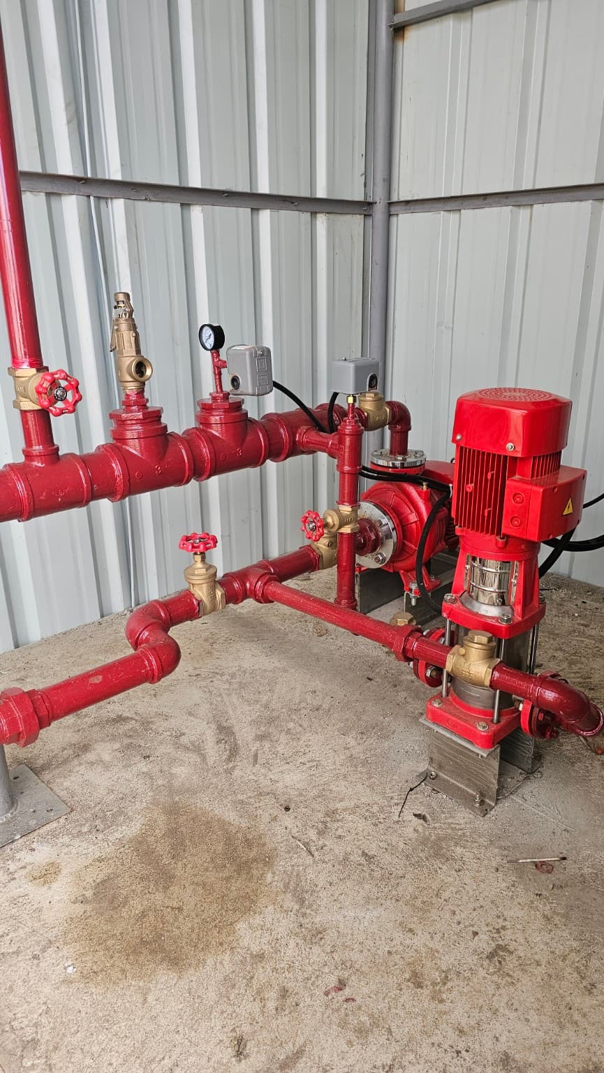 Wet Standpipe System Installation – Cabadbaran City site photo 3